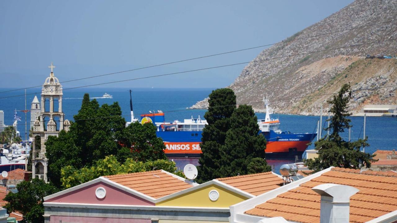 Вилла Symi Fos House Экстерьер фото